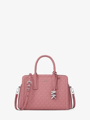 Mała torba Laila z charakterystycznym logo Michael Kors PALISANDER (Różowy)