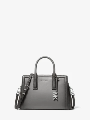 Mała torba Laila z polerowanej skóry Michael Kors