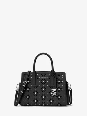 Mała torba Laila z polerowanej skóry z ozdobnymi laserowanymi wycięciami MICHAEL Michael Kors