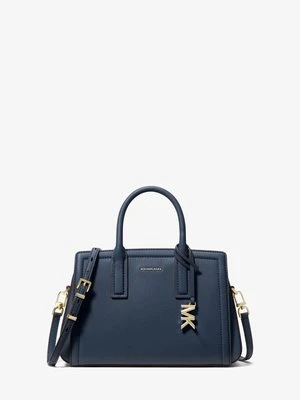 Mała torba Laila ze skóry groszkowej MICHAEL Michael Kors