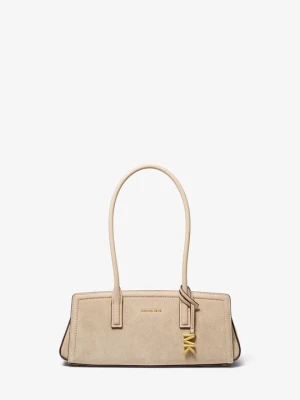 Mała torba na ramię Laila z zamszu Michael Kors