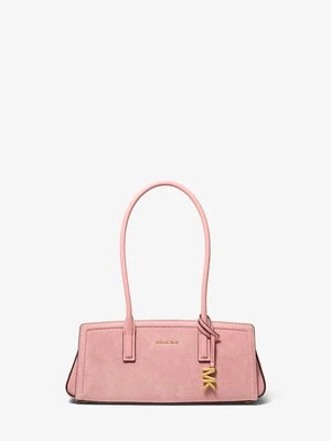 Mała torba na ramię Laila z zamszu MICHAEL Michael Kors