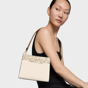 Mała Torba Na Zakupy W Kolorze Kości Słoniowej Kaos Icon - Tous