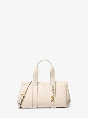 Mała torba Romee ze skóry groszkowej Michael Kors JASNOKREMOWY (Naturalny)