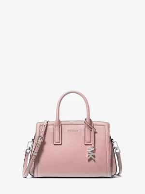 Mała torba skórzana Laila Michael Kors PRZYDYMIONY RÓŻ (Różowy)