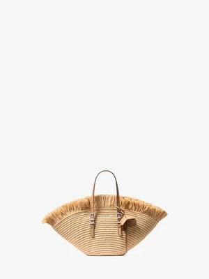 Mała torba tote Isa z szydełkowanej ręcznie tkaniny MICHAEL Michael Kors