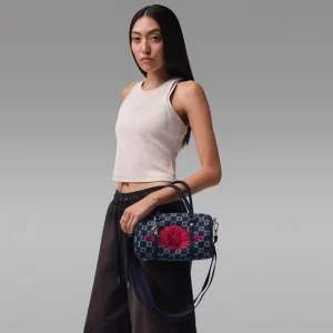 Mała torba z monogramem Jordan (3 l) - Niebieski