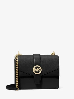 Mała torebka do przewieszenia przez ramię Greenwich ze skóry saffiano Michael Kors Outlet