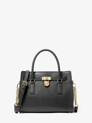 Mała torebka do przewieszenia przez ramię Hamilton Moderne ze skóry Michael Kors CZARNY (Czarny)