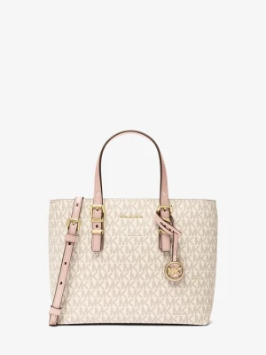 Mała torebka do przewieszenia przez ramię Quinn z charakterystycznym logo i odpinanym paskiem Michael Kors