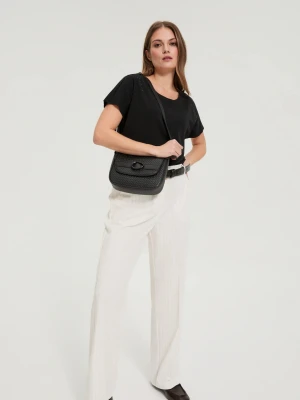 Mała torebka na ramię czarna Moodo