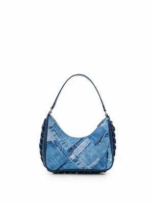 Mała torebka patchwork denim Desigual