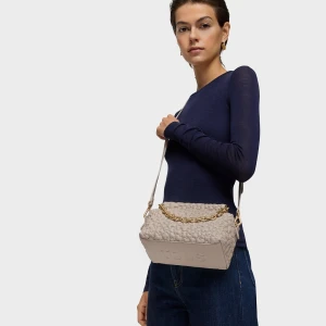 Mała Torebka Przez Ramię Tous Jane Puffy Bear W Kolorze Taupe - Tous