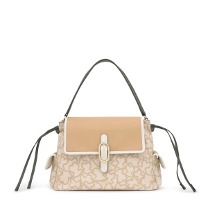 Mała Torebka Przez Ramię W Kolorze Piaskowym Tous Kaos Icon - Tous