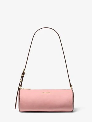 Mała torebka typu barrel Izzy z nubuku Michael Kors PIERWIOSNEK (Różowy)