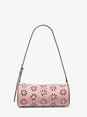 Mała torebka typu barrel Izzy ze skóry groszkowej MICHAEL Michael Kors