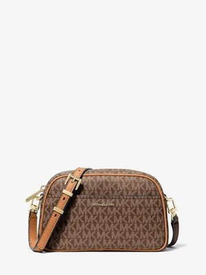 Mała torebka typu camera bag Jet Set do przewieszenia przez ramię z charakterystycznym logo MICHAEL Michael Kors
