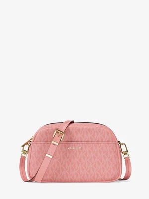 Mała torebka typu camera bag Jet Set do przewieszenia przez ramię z charakterystycznym logo MICHAEL Michael Kors