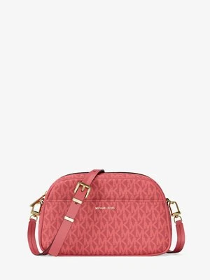 Mała torebka typu camera bag Jet Set do przewieszenia przez ramię z charakterystycznym logo MICHAEL Michael Kors