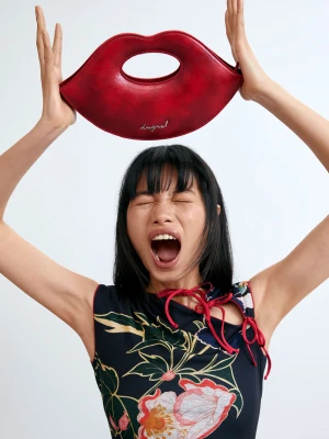 Mała torebka usta Desigual