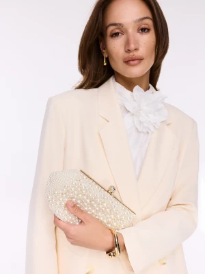 Mała torebka wyszywana perełkami TARANKO