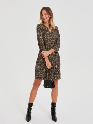 Mała torebka z długimi uchwytem czarna Moodo