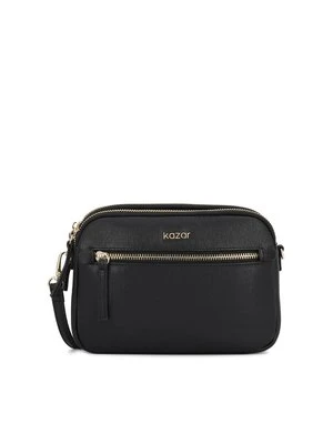 Mała torebka z kieszenią na suwak Kazar