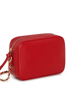 Mała torebka z łańcuszkiem Valentini Adoro 358 czerwona