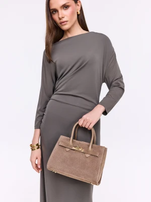 Mała torebka ze skóry naturalnej TARANKO