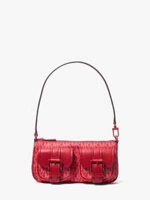 Mała torebka Zoe z charakterystycznym logo i przepinanym paskiem MICHAEL Michael Kors