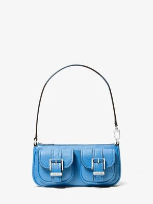 Mała torebka Zoe ze skóry groszkowej MICHAEL Michael Kors