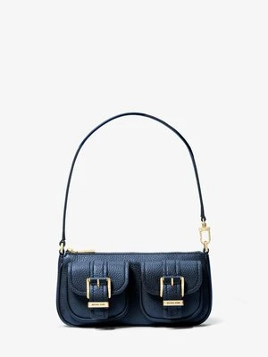 Mała torebka Zoe ze skóry groszkowej MICHAEL Michael Kors