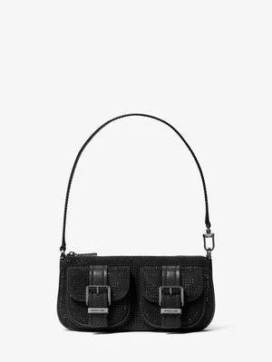 Mała torebka Zoe ze zdobionego zamszu MICHAEL Michael Kors