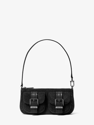 Mała torebka Zoe ze zdobionego zamszu MICHAEL Michael Kors