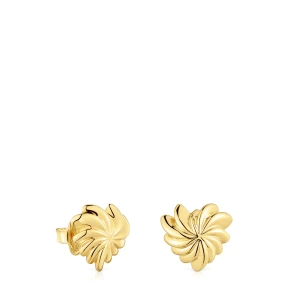 Małe Kolczyki Ze Srebra Pokrytego 18-Karatowym Złotem Galia - Tous