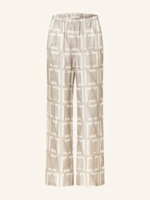 Malina Jedwabne Spodnie Olga beige