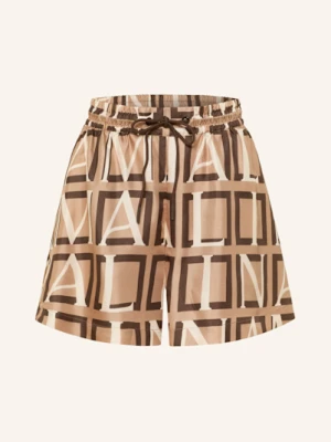 Malina Jedwabne Szorty beige