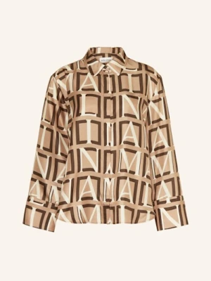 Malina Koszula Z Jedwabiu Feli Z Jedwabiu beige