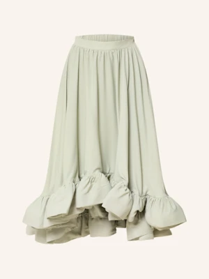 Malina Spódnica Adriana Z Wolantami gruen