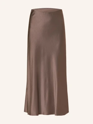 Malina Spódnica Satynowa Aubree braun