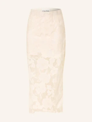 Malina Spódnica Z Koronką Anabella weiss