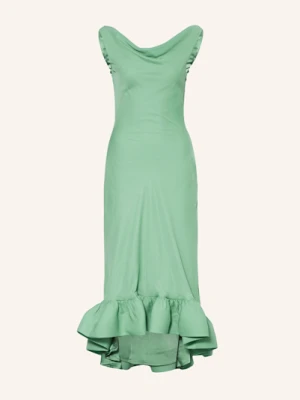 Malina Sukienka Alia Z Wolantami gruen