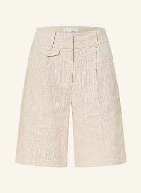 Malina Szorty Z Lnu Arlo beige