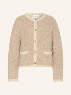 Malina Żakiet Pudełkowy Carly beige