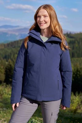 Mallory krótka kurtka damska ocieplana wodoodporna - Blue Mountain Warehouse
