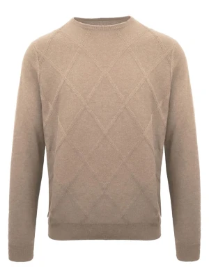 Malo Optimum Kaszmirowy sweter w kolorze beżowym rozmiar: XXL