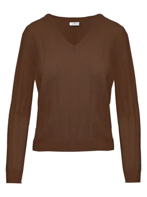 Malo Optimum Sweter w kolorze brązowym rozmiar: M
