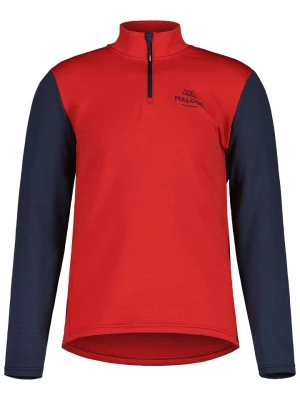 Maloja Bluza polarowa "CesarM" w kolorze czerwonym rozmiar: L