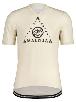 Maloja Koszulka kolarska "AnteroM" w kolorze beżowym rozmiar: M