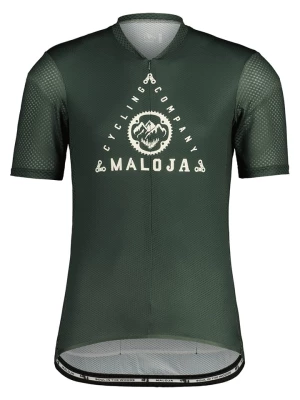 Maloja Koszulka kolarska "AnteroM" w kolorze zielonym rozmiar: S
